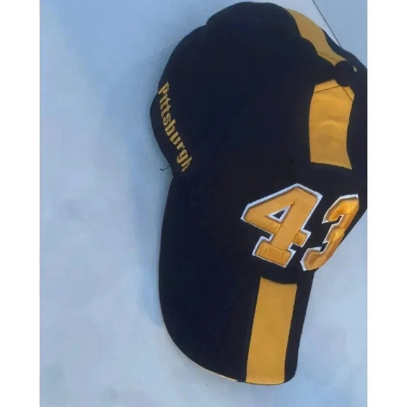 S & J Pittsburgh Pennsylvania Heinz Field Adjustable Mens Sport Ballcap Hat Cap - Picture 6 of 7